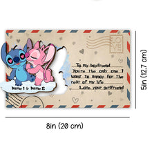 Load image into Gallery viewer, Personalized Ohana Wooden Pop-Out Ornament Custom Gift for Partner - Christmas Decoration