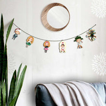 Load image into Gallery viewer, Personalized Christmas Garland 6 Pieces Custom Decor Gift