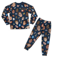 Load image into Gallery viewer, Personalized Christmas Pajamas Set with Custom Name for Couples