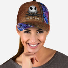 Load image into Gallery viewer, Personalized Classic Cap with Leather Print for Halloween Gift