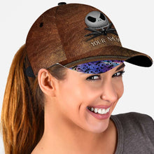 Load image into Gallery viewer, Personalized Classic Cap with Leather Print for Halloween Gift