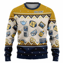 Load image into Gallery viewer, Personalized Christmas Sweater Unique Gift for Boss Custom Name