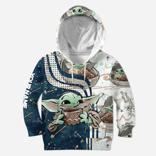 Load image into Gallery viewer, Personalized The Force Hoodie & Leggings Set Custom Name Gift for Kids