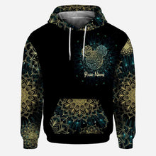 Load image into Gallery viewer, Personalized Mandala Mouse Ears Hoodie & Leggings Set for Birthday/Christmas