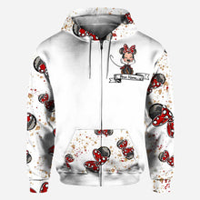 Load image into Gallery viewer, Personalized Mouse Ears Hoodie & T-Shirt Set for Couples - Unique Gift Idea