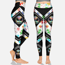 Load image into Gallery viewer, Personalized Autism Awareness Hoodie & Leggings Custom Gift