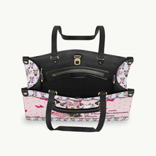 Load image into Gallery viewer, Personalized Leather Handbag & Luggage Cover Adventure Gift