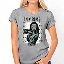 Load image into Gallery viewer, Personalized Partner In Crime T-shirt & Hoodie Gift for Couples
