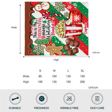 Load image into Gallery viewer, Personalized Christmas Movie Watching Blanket Custom Name Gift