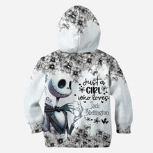 Load image into Gallery viewer, Personalized Nightmare Before Christmas Hoodie & Leggings for Girls