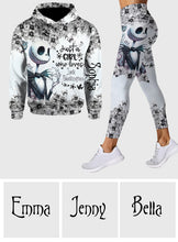 Load image into Gallery viewer, Personalized Nightmare Before Christmas Hoodie & Leggings for Girls