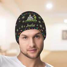 Load image into Gallery viewer, Personalized Christmas Beanie Hat with Custom Name - Cozy Gift Idea