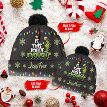 Load image into Gallery viewer, Personalized Christmas Beanie Hat with Custom Name - Cozy Gift Idea