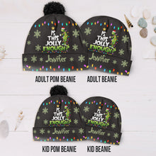 Load image into Gallery viewer, Personalized Christmas Beanie Hat with Custom Name - Cozy Gift Idea