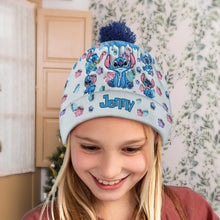 Load image into Gallery viewer, Personalized Ohana Beanie Hat Custom Name Gift for Family