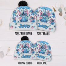 Load image into Gallery viewer, Personalized Ohana Beanie Hat Custom Name Gift for Family