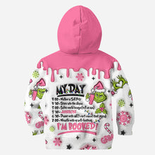 Load image into Gallery viewer, Personalized Christmas Grinch Hoodie and Leggings Set Gift