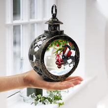 Load image into Gallery viewer, Personalized Christmas Family Lantern with Light Gift Idea