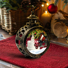 Load image into Gallery viewer, Personalized Christmas Family Lantern with Light Gift Idea