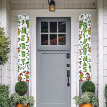 Load image into Gallery viewer, Personalized Merry Grinchmas Porch Sign Christmas Decor
