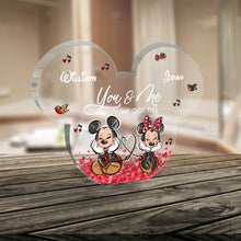 Load image into Gallery viewer, Personalized Couple Acrylic Plaque Custom Name Gift