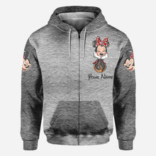 Load image into Gallery viewer, Personalized Couple Mouse All Over T-shirt & Hoodie Gift