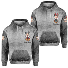 Load image into Gallery viewer, Personalized Couple Mouse All Over T-shirt & Hoodie Gift