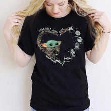 Load image into Gallery viewer, Personalized Yoda Best Mom Ever T-shirt & Hoodie Gift