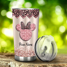 Load image into Gallery viewer, Personalized 20oz Magic Tumbler with Name Glitter Print Gift