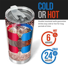 Load image into Gallery viewer, Personalized 20oz Magic Tumbler with Name Glitter Print Gift