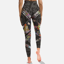 Load image into Gallery viewer, Personalized Nightmare Hollow Tank Top and Leggings for Women | Custom Name Activewear