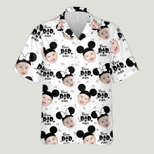 Load image into Gallery viewer, Personalized Hawaiian Shirt for Dad with Mickey Mouse Design