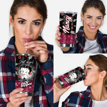 Load image into Gallery viewer, Personalized Dr Pepper Tumbler Just A Girl Custom Gift