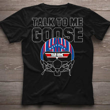 Load image into Gallery viewer, Personalized Top Gun T-shirt Custom Name Gift Idea
