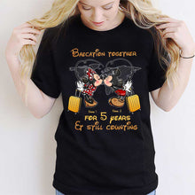 Load image into Gallery viewer, Personalized Couple Travel T-shirt & Hoodie Custom Name Gift