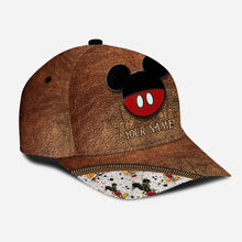 Load image into Gallery viewer, Personalized Classic Cap with Mouse Design for Birthday Gift