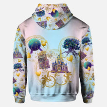 Load image into Gallery viewer, Personalized 50th Anniversary All Over Hoodie Custom Name Gift