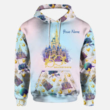 Load image into Gallery viewer, Personalized 50th Anniversary All Over Hoodie Custom Name Gift