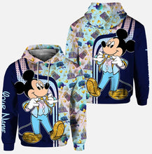 Load image into Gallery viewer, Personalized Mickey Mouse Hoodie and Leggings Set for Kids