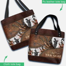 Load image into Gallery viewer, Personalized Nightmare Tote Bag Custom Name Gift for Horror Lovers