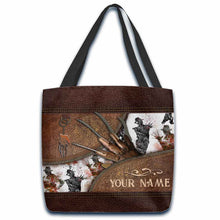 Load image into Gallery viewer, Personalized Nightmare Tote Bag Custom Name Gift for Horror Lovers
