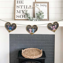 Load image into Gallery viewer, Personalized 3 Piece Garland for Couples - Custom Ohana Home Decor