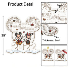 Load image into Gallery viewer, Personalized Christmas Couple Ornament Custom Names Acrylic
