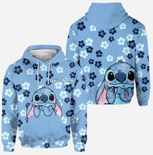 Load image into Gallery viewer, Personalized Ohana Hoodie and Leggings Set Custom Name Gift