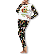 Load image into Gallery viewer, Personalized Christmas Pajamas Set with Your Name Cute Design