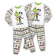 Load image into Gallery viewer, Personalized Christmas Pajamas Set for Kids Custom Name Gift