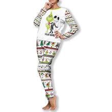 Load image into Gallery viewer, Personalized Christmas Pajamas Set for Kids Custom Name Gift