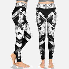 Load image into Gallery viewer, Personalized Cute Mouse Ears Hoodie & Leggings Set for Kids