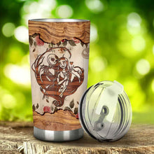Load image into Gallery viewer, Personalized Nightmare Tumbler Custom Design Gift for Couples