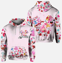 Load image into Gallery viewer, Personalized Love Mouse Ears Hoodie & Leggings Set | Custom Name Gift